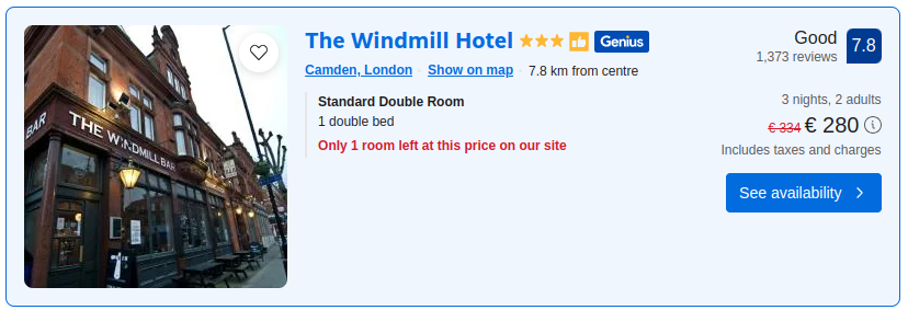 The Windmill Hotel