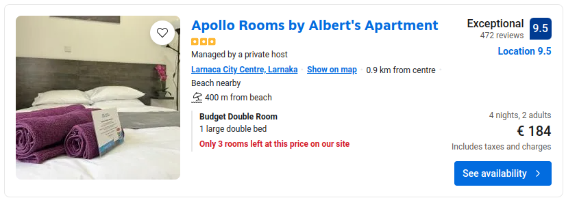 Apollo Rooms by Albert's Apartment