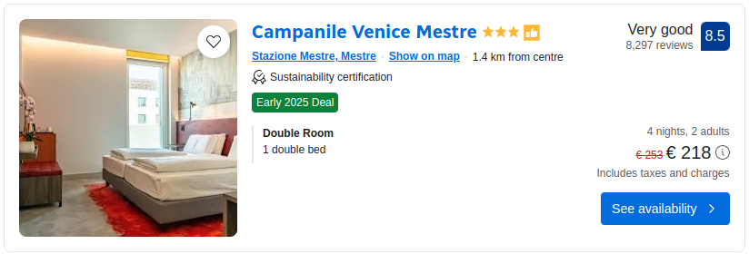 Campanile Venice Mestre