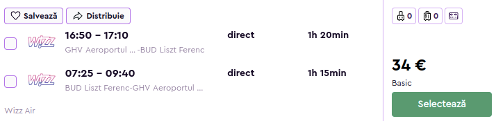 Flight Prices Screenshot