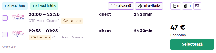 Flight Prices Screenshot