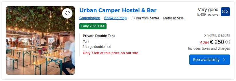 Urban Camper Hostel & Bar